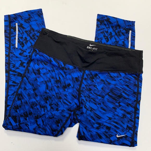 Nike Drifit epic lux tight hyper cobalt blue - Picture 1 of 6